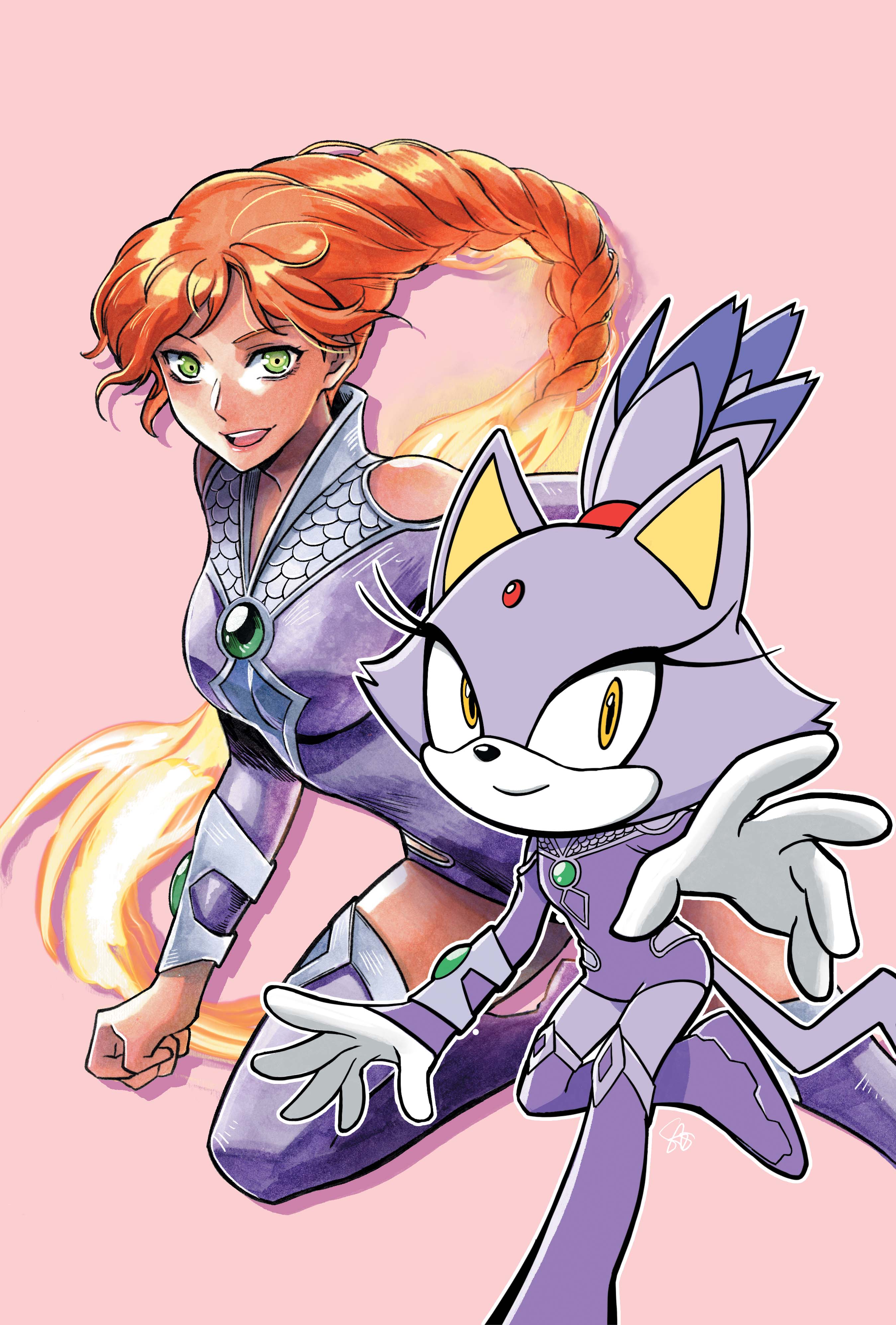 DC X SONIC THE HEDGEHOG THE METAL LEGION #3 CVR B SAOWEE CARD STOCK VAR