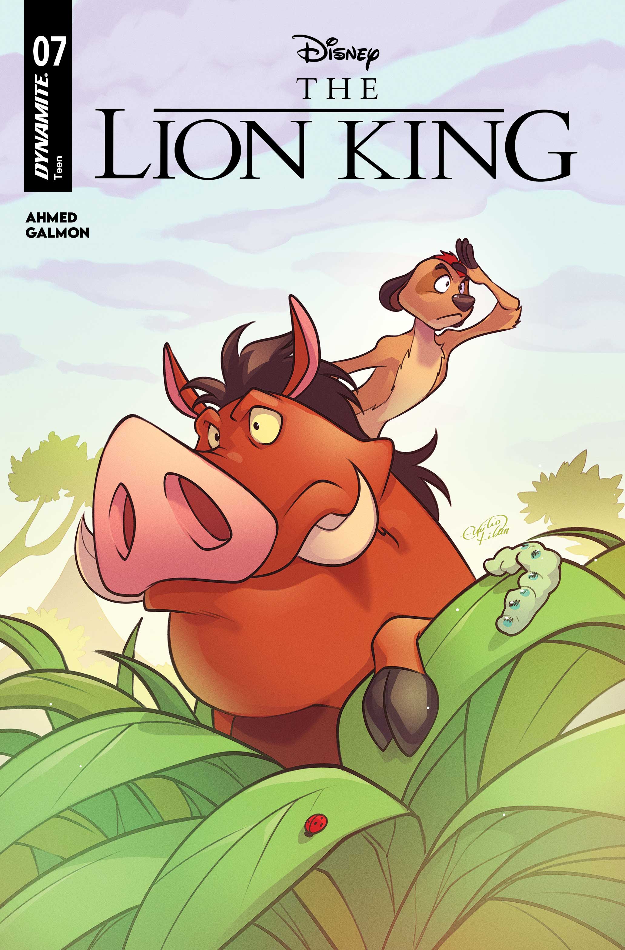 LION KING #7 CVR C EMILIO PILLIU VAR
