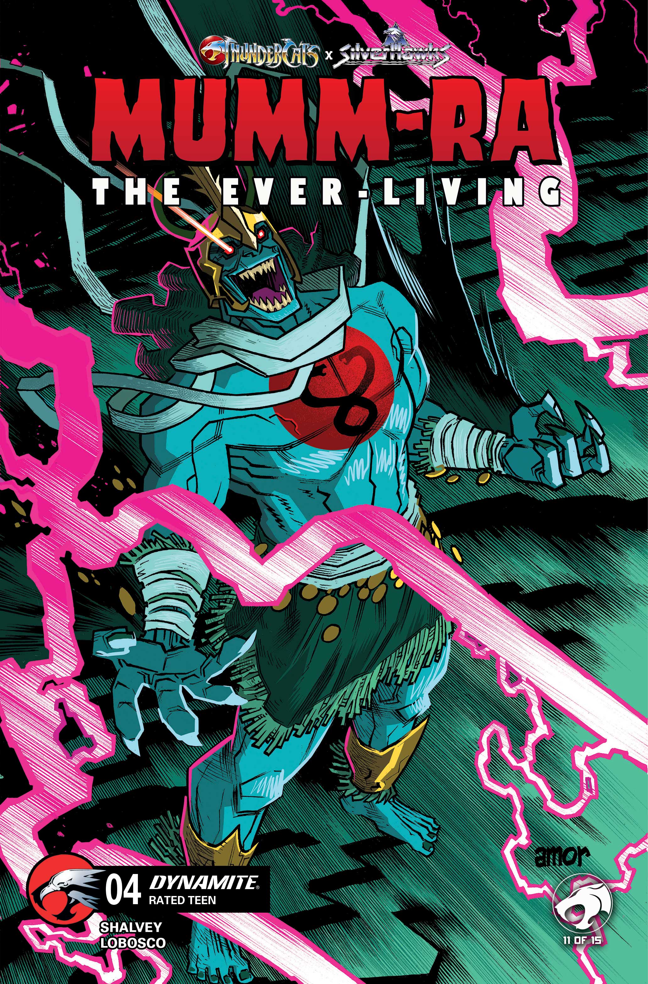MUMM-RA THE EVER LIVING #4 CVR C JOHN AMOR VAR