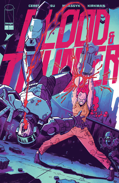 BLOOD & THUNDER #15 CVR B NICK ROCHE & JOSH BURCHAM VAR
