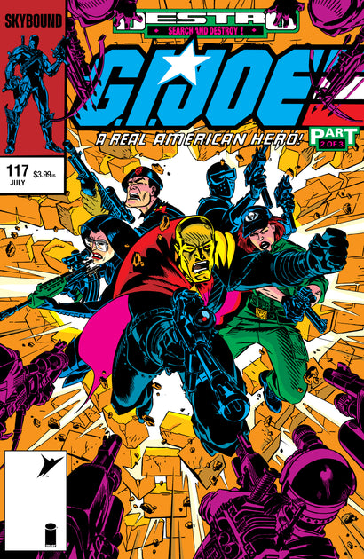 GI JOE A REAL AMERICAN HERO #117 HAMA FILES EDITION CVR A MICHAEL GOLDEN