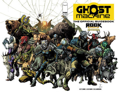 GHOST MACHINE THE OFFICIAL GUIDEBOOK #4 CVR A GARY FRANK & BRAD ANDERSON WRAPAROUND