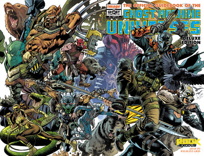 GHOST MACHINE THE OFFICIAL GUIDEBOOK #4 CVR B BRYAN HITCH & BRAD ANDERSON WRAPAROUND VAR