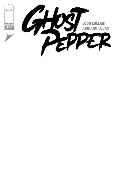GHOST PEPPER #13 CVR F BLANK SKETCH VAR