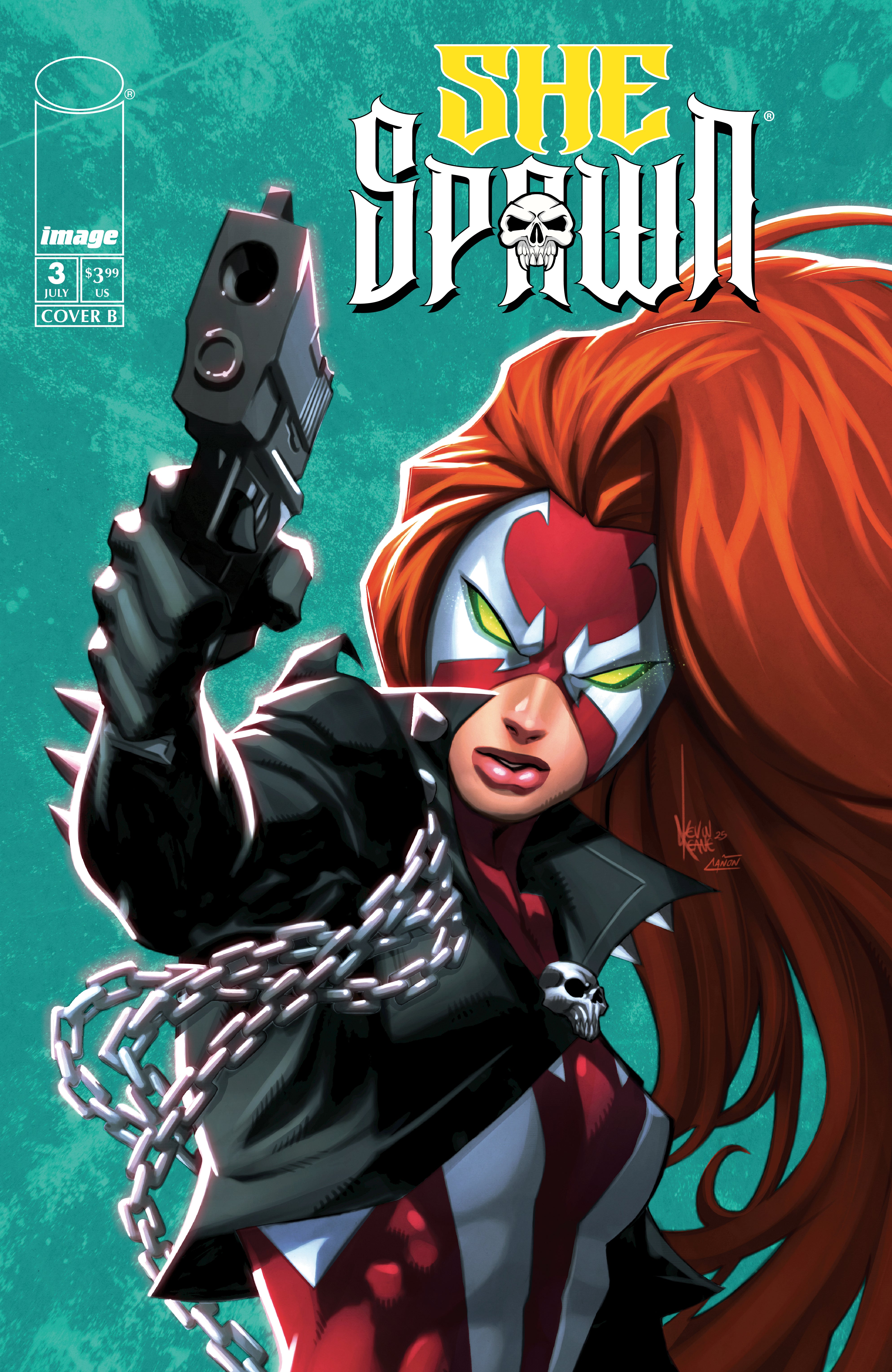 SHE SPAWN #3 CVR B KEVIN KEANE VAR
