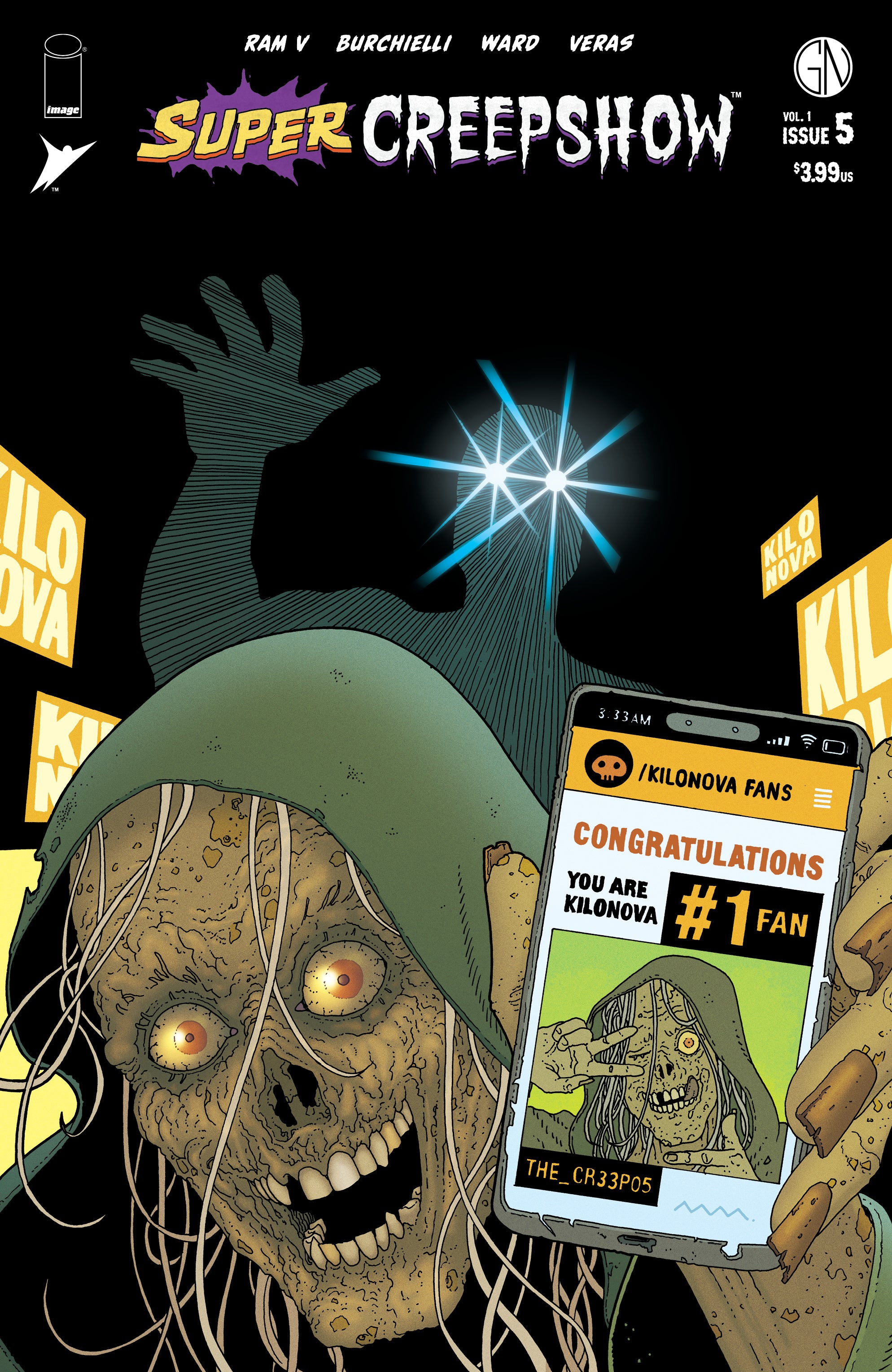 SUPER CREEPSHOW #5 CVR B MARTIN MORAZZO & CHRIS OHALLORAN VAR