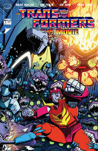 TRANSFORMERS THE MOVIE 40TH ANNIVERSARY EDITION #2 CVR A NICK ROCHE & JOSH BURCHAM