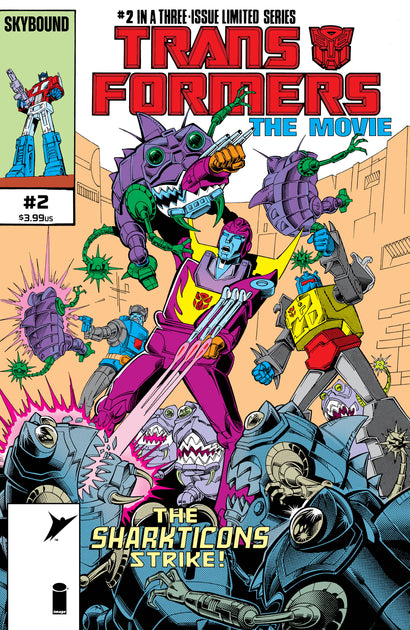 TRANSFORMERS THE MOVIE 40TH ANNIVERSARY EDITION #2 CVR B DON PERLIN & IAN AKIN & BRIAN GARVEY VAR