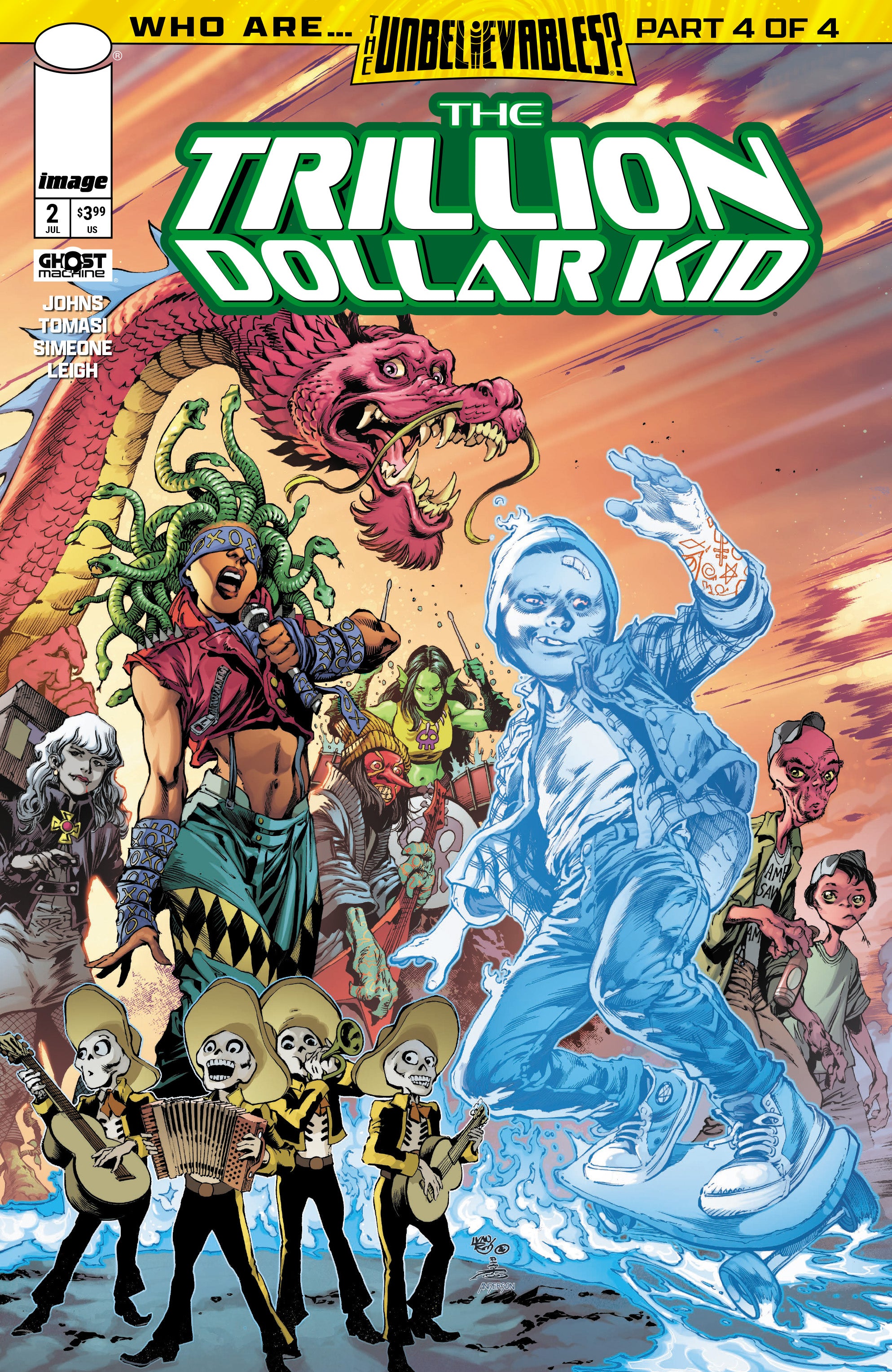 TRILLION DOLLAR KID #2 CVR B IVAN REIS & DANNY MIKI & BRAD ANDERSON VAR