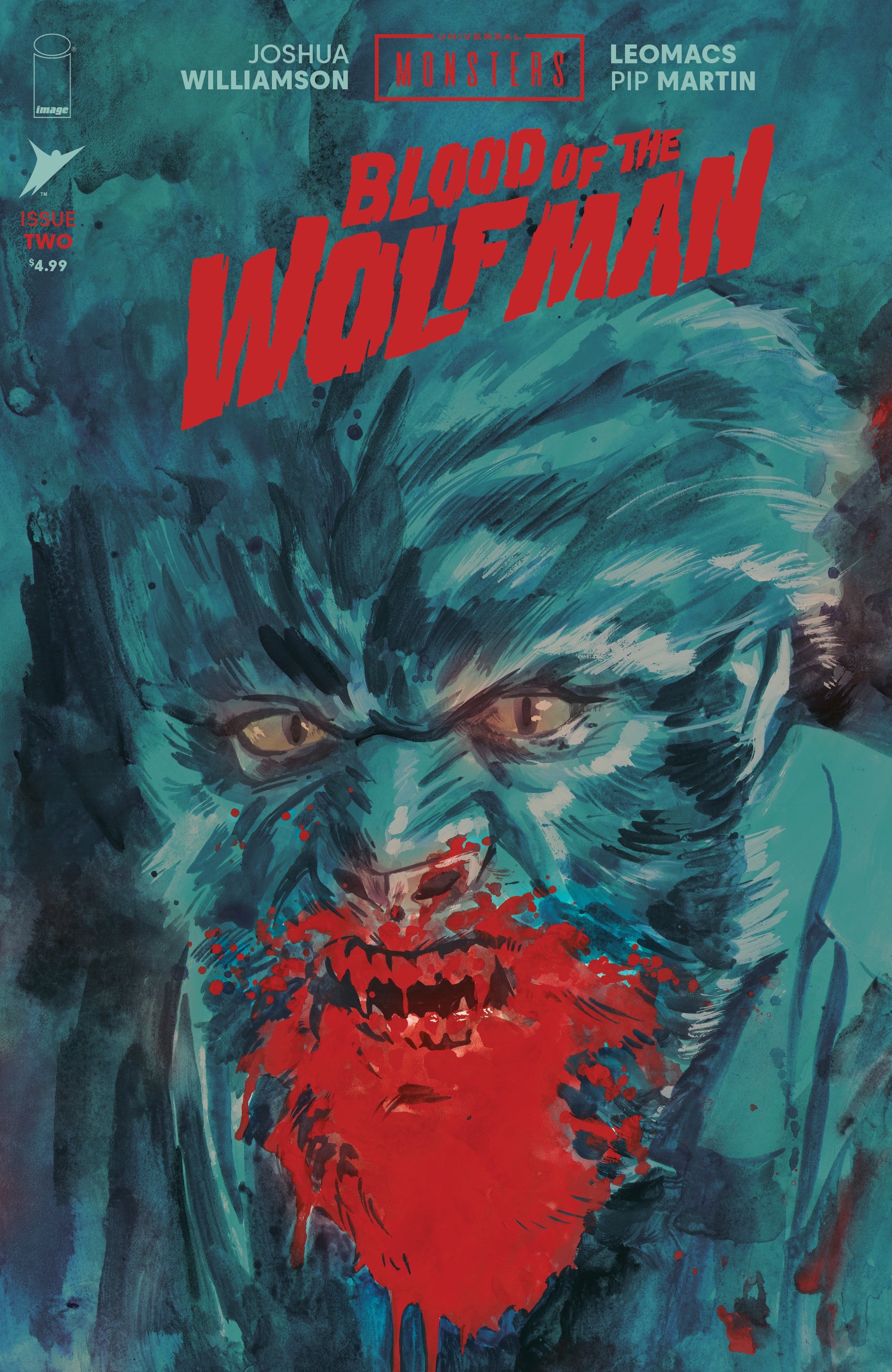 UNIVERSAL MONSTERS BLOOD OF THE WOLF MAN #2 CVR B JACOB PHILLIPS VAR