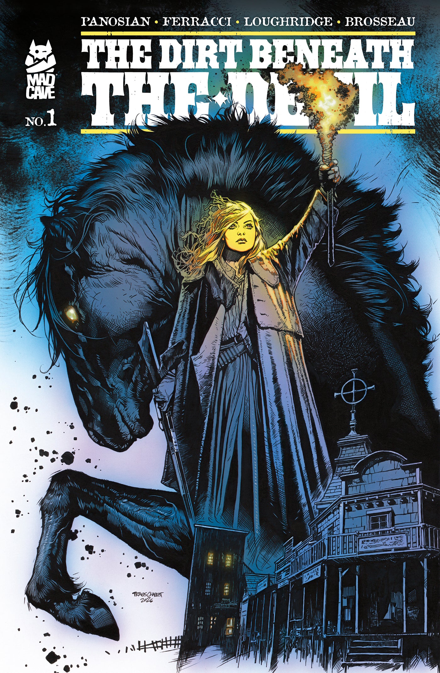 DIRT BENEATH THE DEVIL #1 CVR D TRAVIS CHAREST VAR