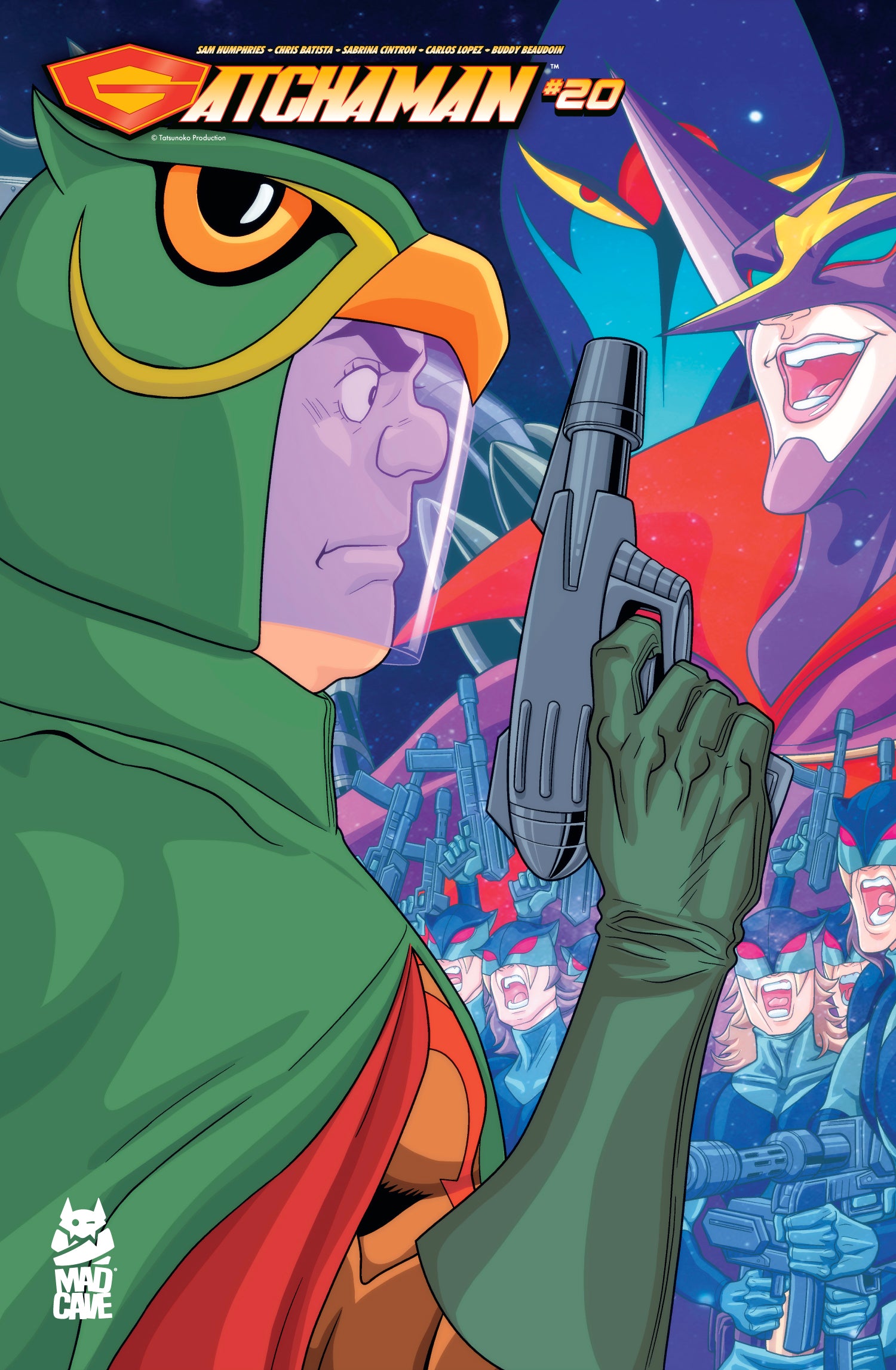 GATCHAMAN #20 CVR B CHRIS BATISTA SABRINA CINTRON CONNECTING VAR