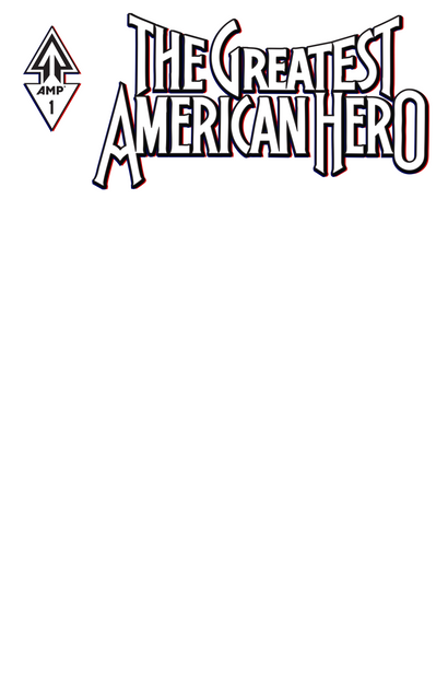 GREATEST AMERICAN HERO #1 CVR E BLANK SKETCH VAR