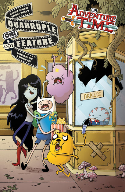 ADVENTURE TIME QUADRUPLE FEATURE #1 CVR A BRENDA HICKEY