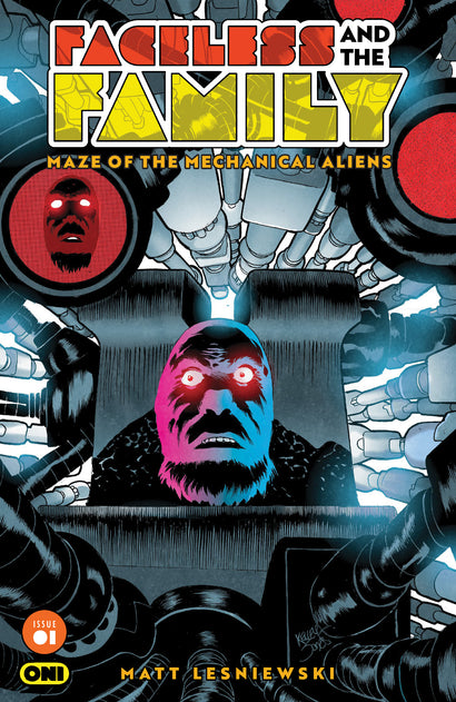 FACELESS AND THE FAMILY MAZE OF THE MECHANICAL ALIENS #1 CVR B KELLEY JONES VAR