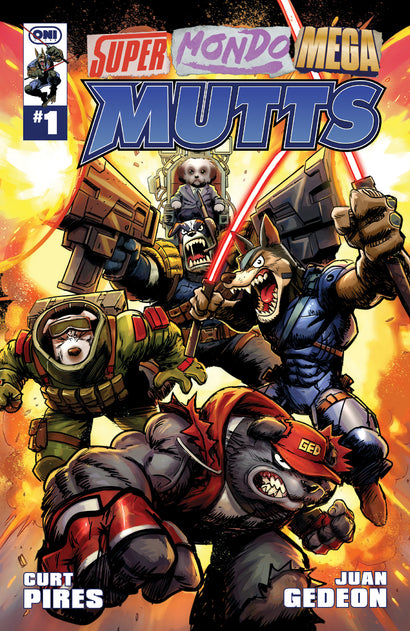 SUPER MONDO MEGA MUTTS #1 CVR A JUAN GEDEON