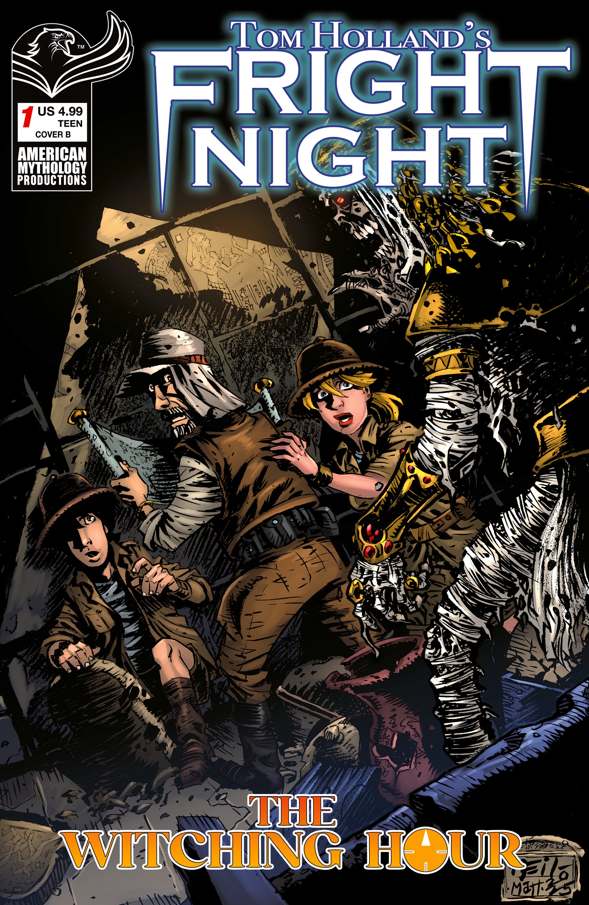 FRIGHT NIGHT WITCHING HOUR #1 CVR B NEIL VOKES VAR