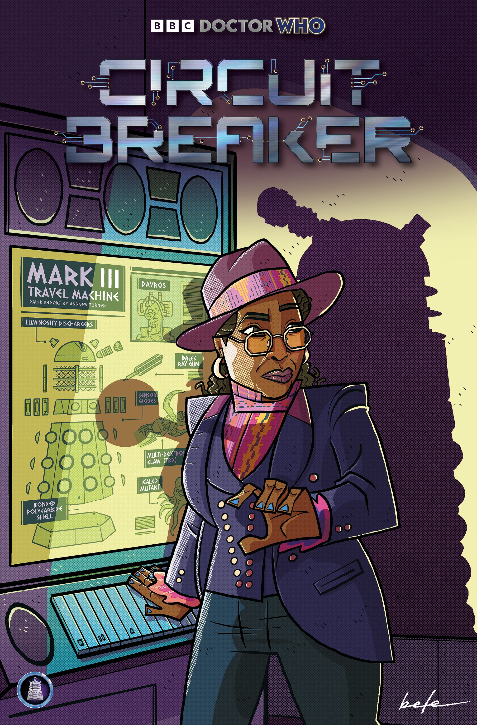 DOCTOR WHO CIRCUIT BREAKER #1 CVR C ROBERT SIENICKI CARDSTOCK VAR