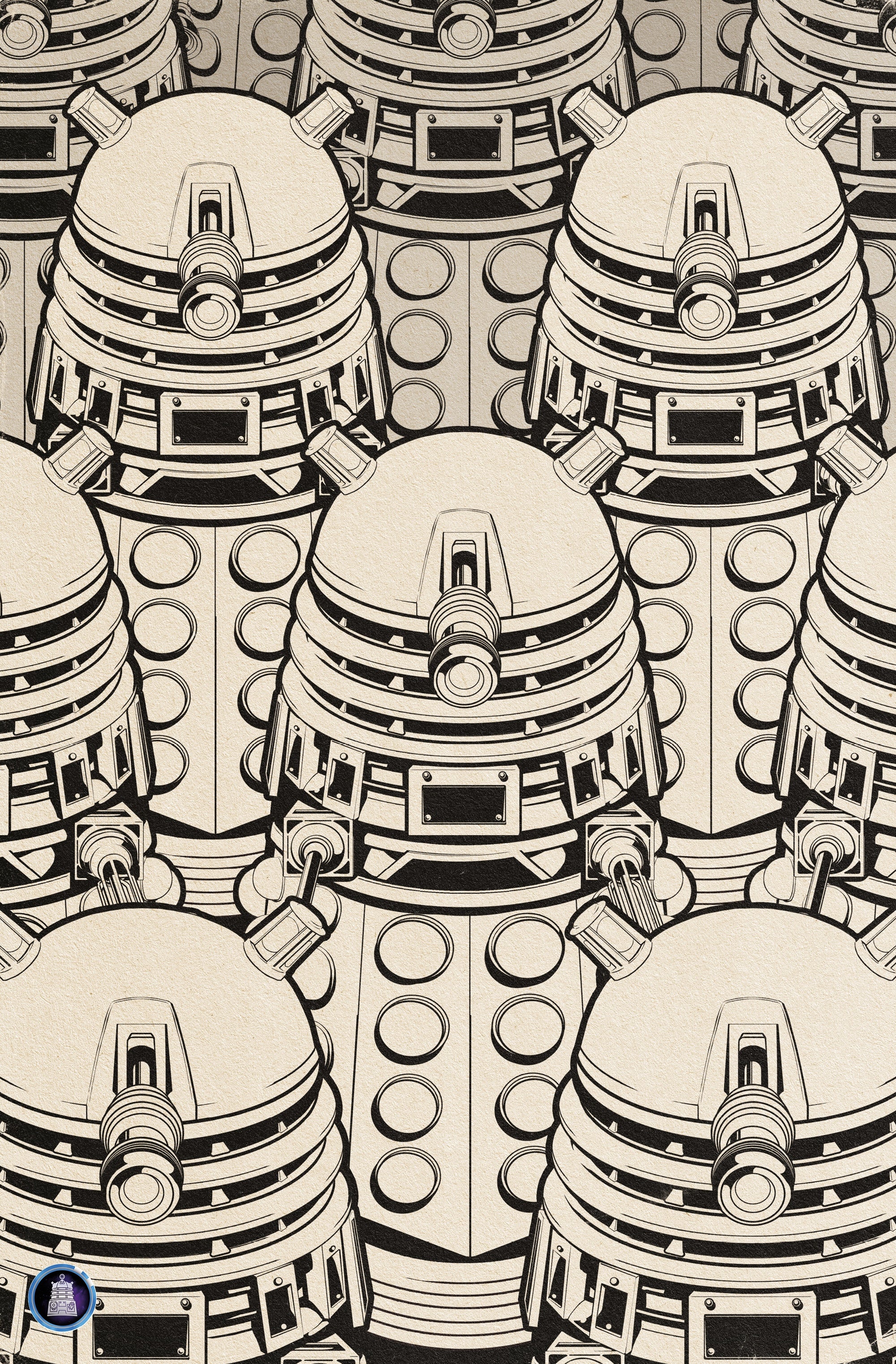 DOCTOR WHO CIRCUIT BREAKER #1 CVR E FLOPS TAKEOVER COLOR YOUR OWN CARDSTOCK VAR