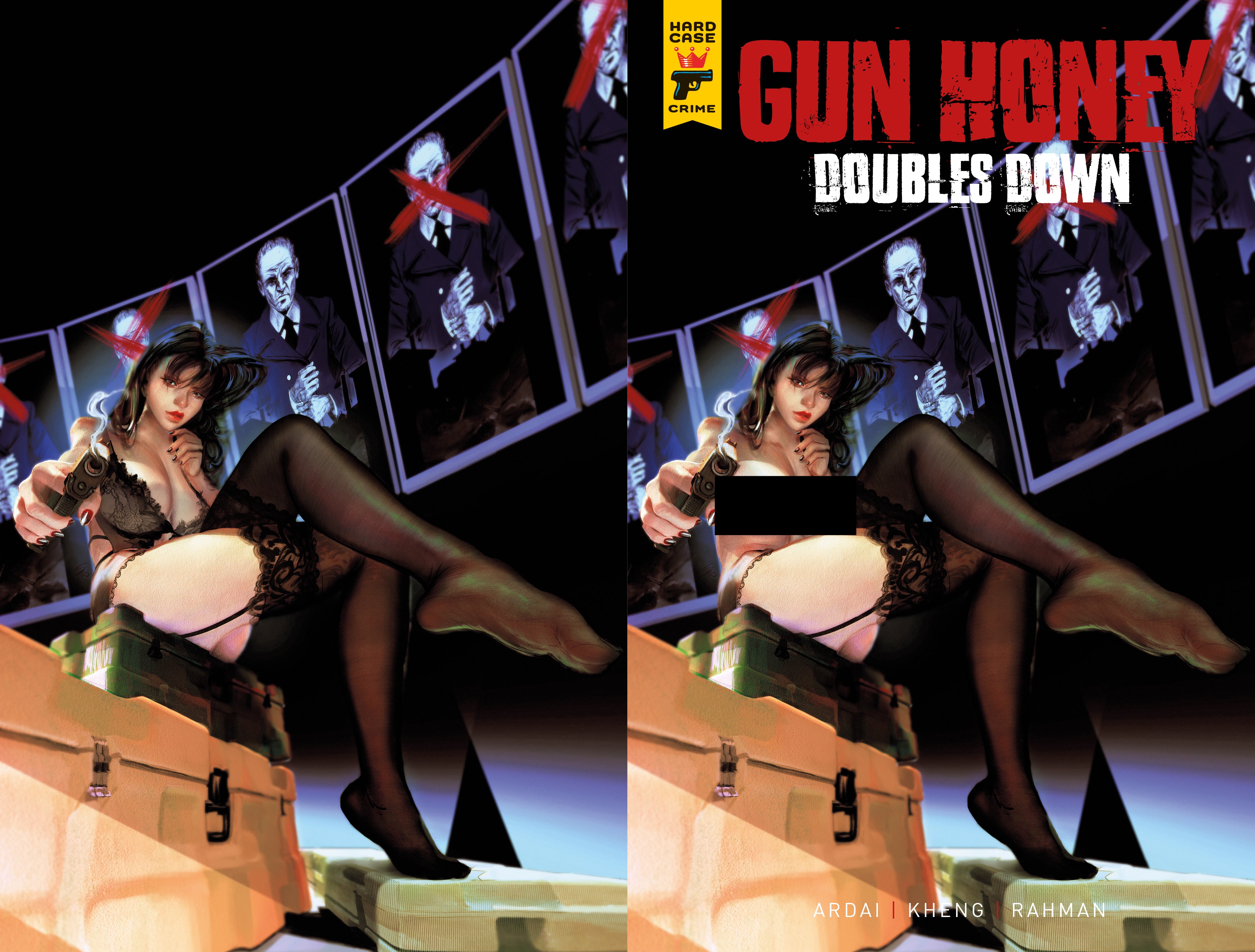 GUN HONEY DOUBLES DOWN #2 CVR H SEAGE WRAPAROUND NUDE/CLOTHED BAGGED VAR