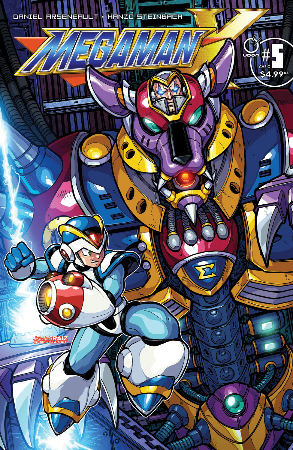 MEGA MAN X #5 CVR C JAMES RAIZ VAR