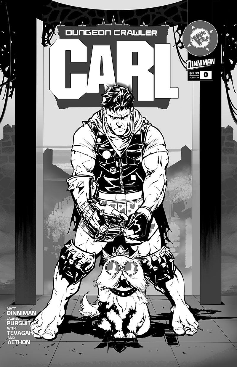 DUNGEON CRAWLER CARL SPECIAL EDITION #0 CVR B NATHAN GOODEN ABSOLUTE BATMAN HOMAGE B&W VAR