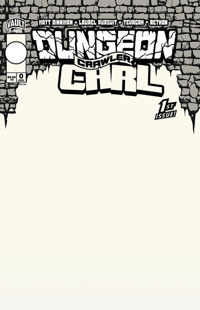 DUNGEON CRAWLER CARL SPECIAL EDITION #0 CVR E BLANK SKETCH VAR