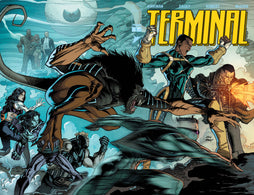 TERMINAL #1 COVER A ANDY KUBERT & DAVE MCCAIG CONNECTING WRAPAROUND