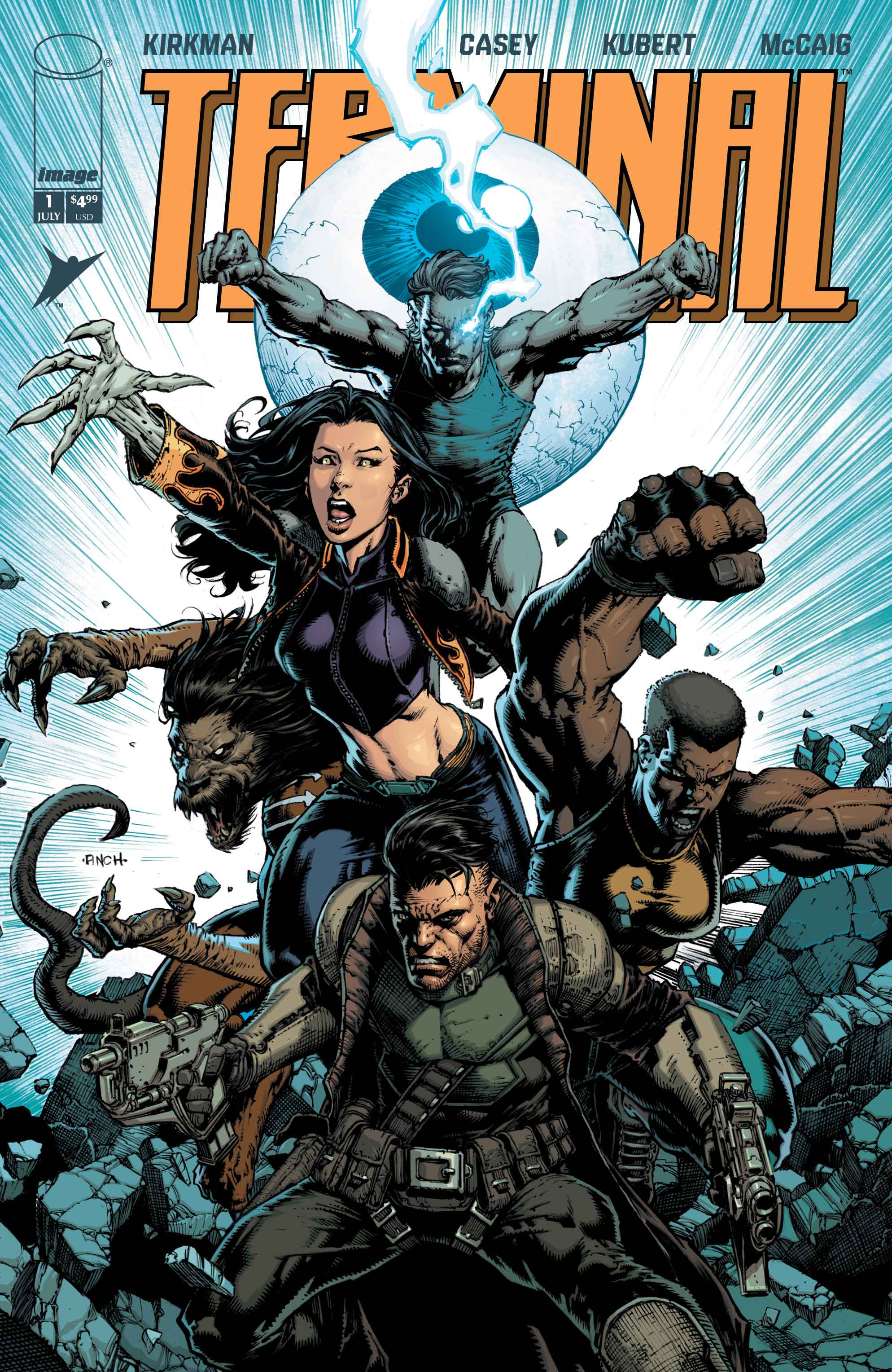TERMINAL #1 COVER C DAVID FINCH & DAVE MCCAIG VARIANT