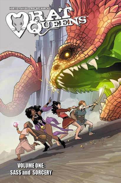 RAT QUEENS TRADE PAPERBACK VOL 01 SASS & SORCERY FOURTH PRINTING