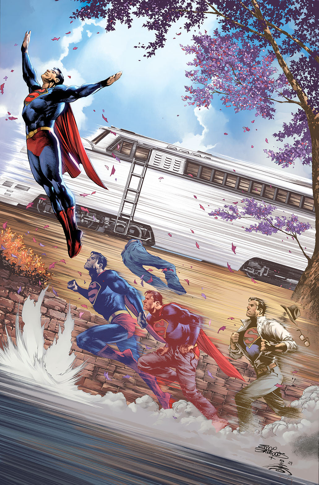 ACTION COMICS #1068 COVER A EDDY BARROWS & DANNY MIKI