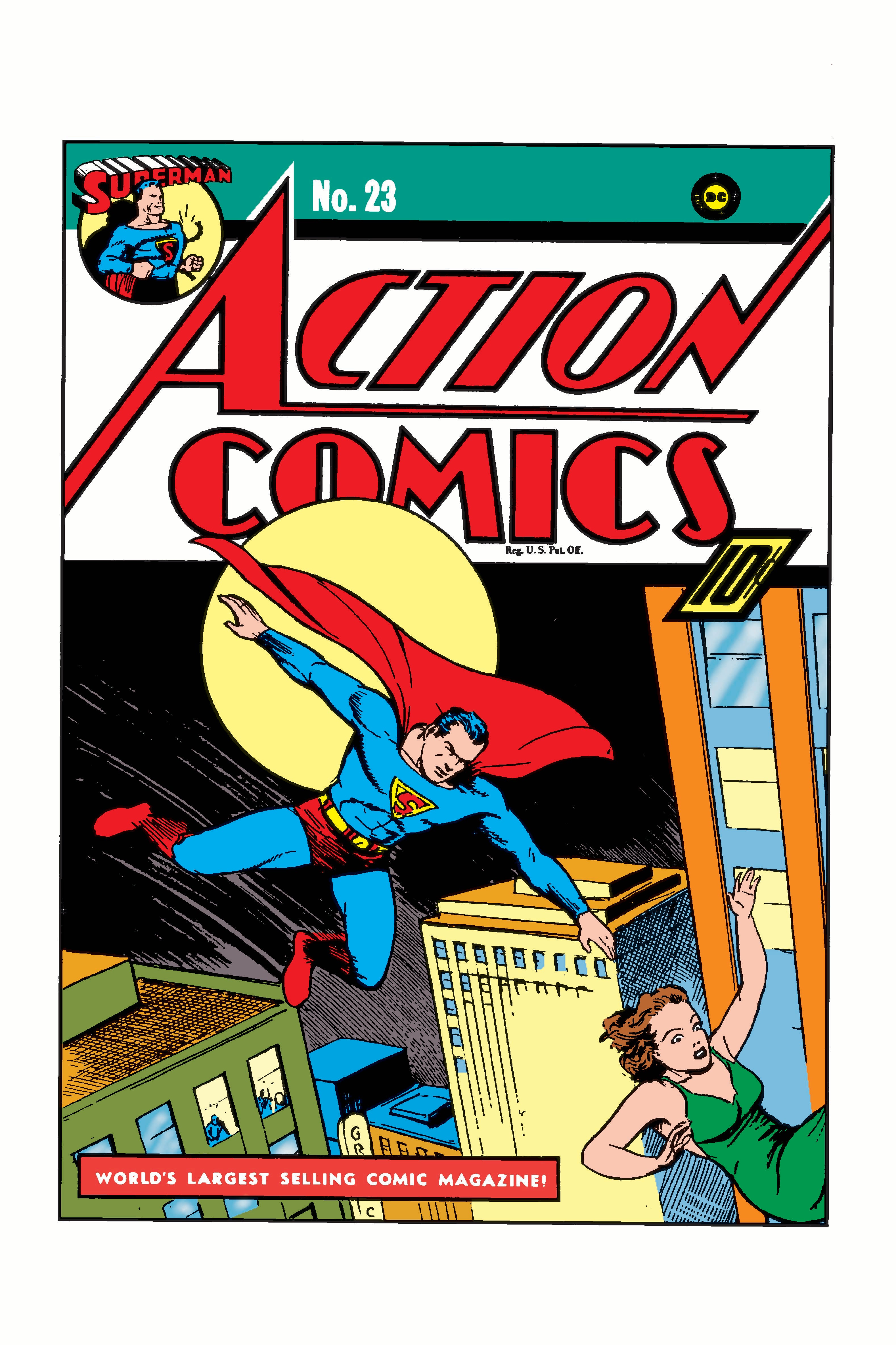 ACTION COMICS #23 FACSIMILE EDITION COVER A JOE SHUSTER