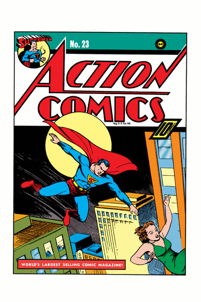 ACTION COMICS #23 FACSIMILE EDITION COVER A JOE SHUSTER