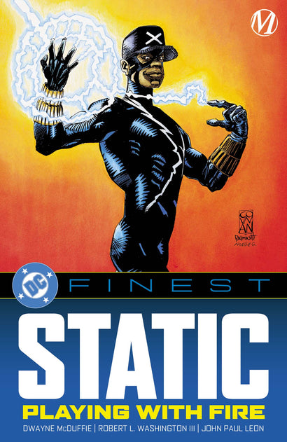 DC FINEST STATIC PLAYING WITH FIRE TRADE PAPERBACK