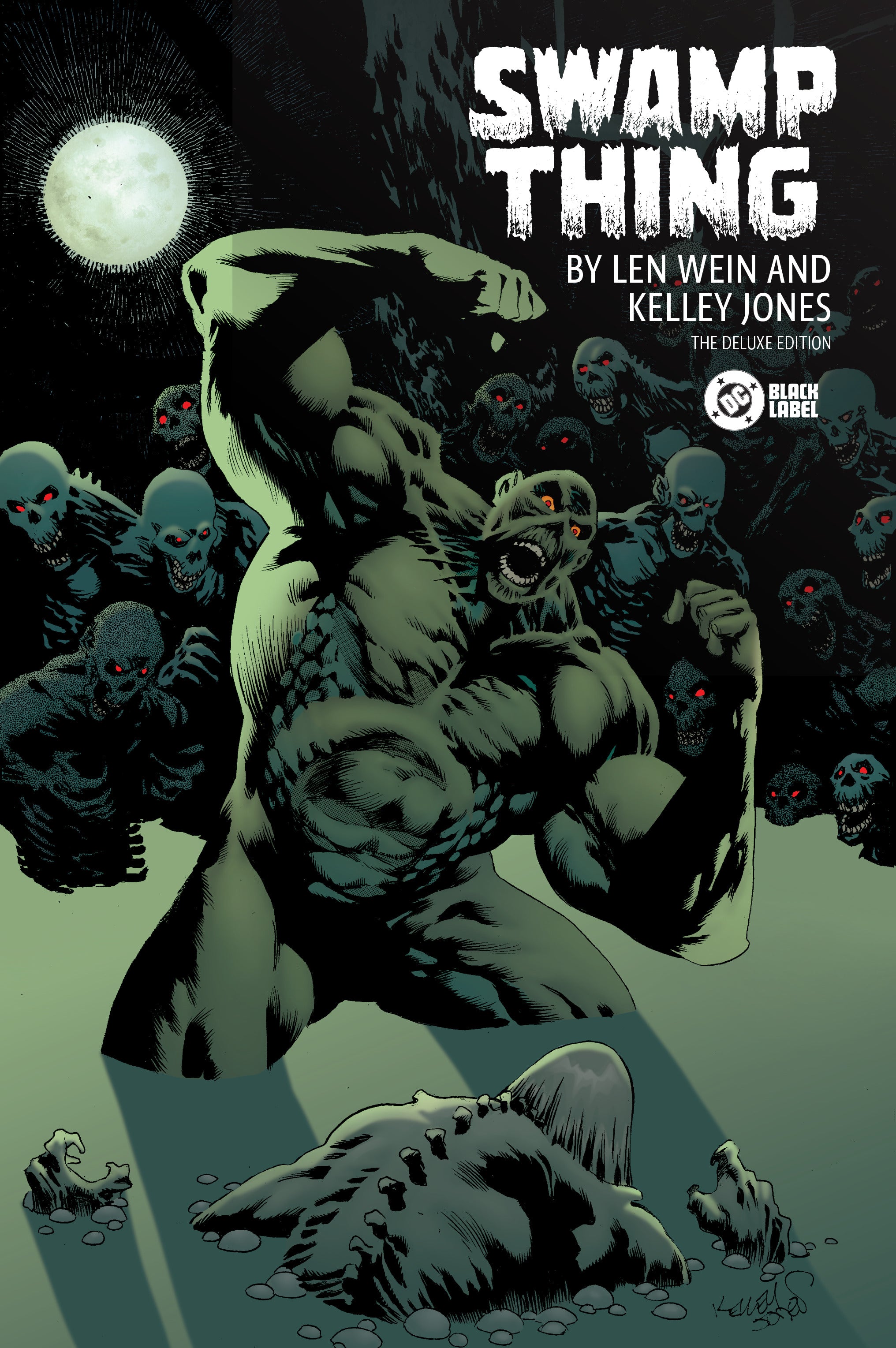 SWAMP THING BY LEN WEIN AND KELLEY JONES DELUXE EDITION HARDCOVER 