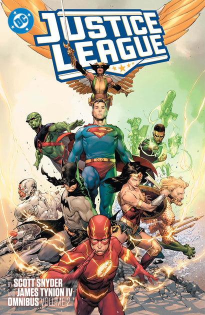 JUSTICE LEAGUE BY SCOTT SNYDER AND JAMES TYNION IV OMNIBUS HARDCOVER VOL 02