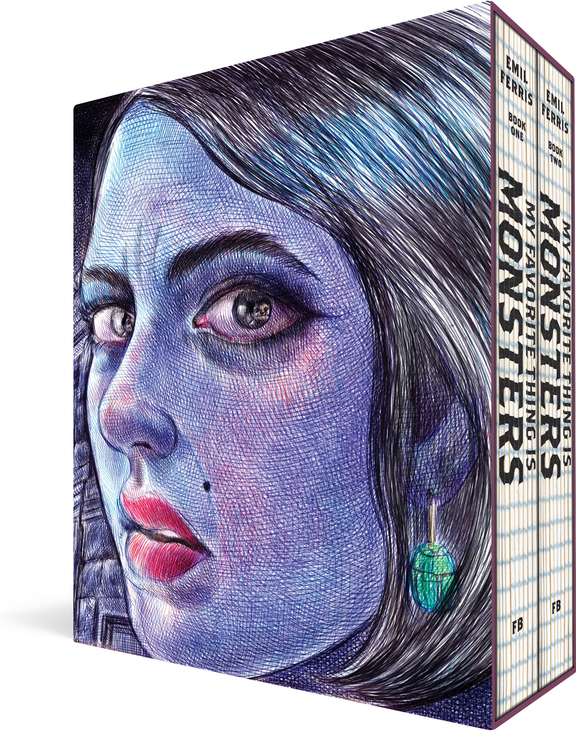 MY FAVORITE THING IS MONSTERS TRADE PAPERBACK BOX SET BOOK ONE & TWO 