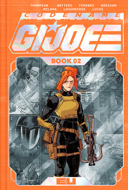 CODENAME GI JOE DLX EDITION HARDCOVER BOOK 02 MARCO FERRARI SPOT FOIL CVR