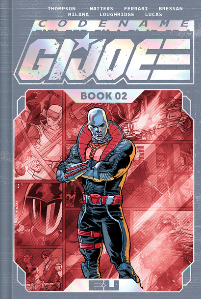 CODENAME GI JOE DLX EDITION HARDCOVER BOOK 02 DIRECT MARKET EXCLUSIVE ANDREI BRESSAN & ADRIANO LUCAS SPOT FOIL CVR