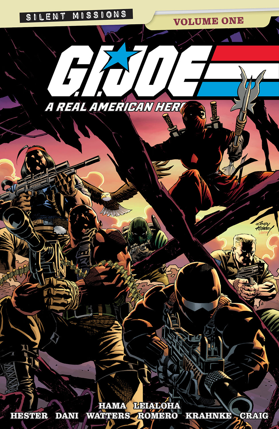 GI JOE A REAL AMERICAN HERO THE SILENT MISSIONS TRADE PAPERBACK ANDY KUBERT & LAURA MARTIN CVR