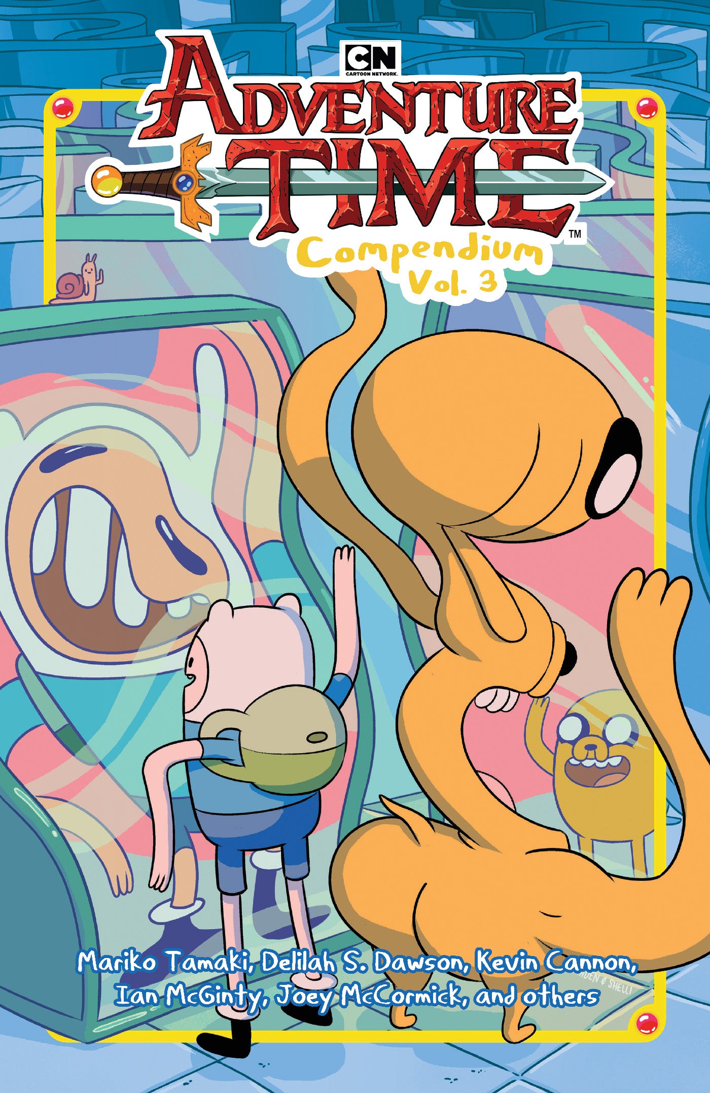 ADVENTURE TIME COMPENDIUM HARDCOVER VOL 03 DIRECT MARKET EXCLUSIVE