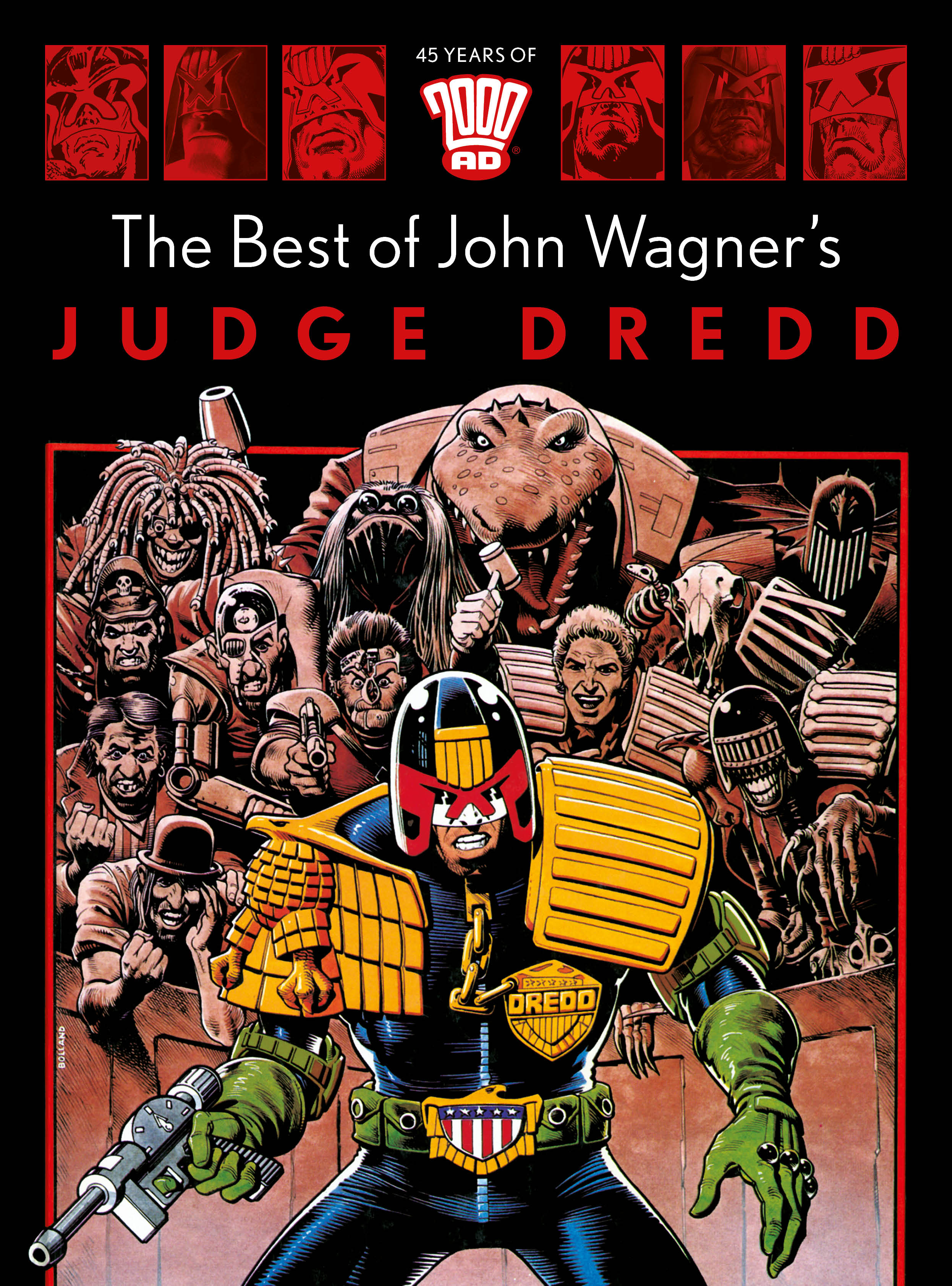 BEST OF JOHN WAGNERS JUDGE DREDD HARDCOVER