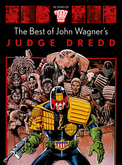 BEST OF JOHN WAGNERS JUDGE DREDD HARDCOVER