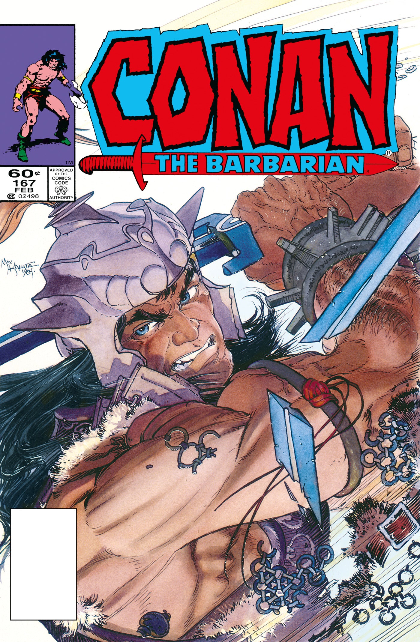 CONAN THE BARBARIAN THE ORIGINAL COMICS OMNIBUS HARDCOVER VOL 06 DIRECT MARKET EDITION MIKE KALUTA CVR  