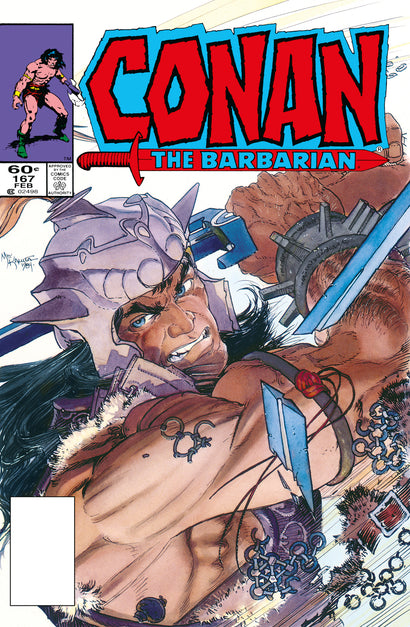 CONAN THE BARBARIAN THE ORIGINAL COMICS OMNIBUS HARDCOVER VOL 06 DIRECT MARKET EDITION MIKE KALUTA CVR  