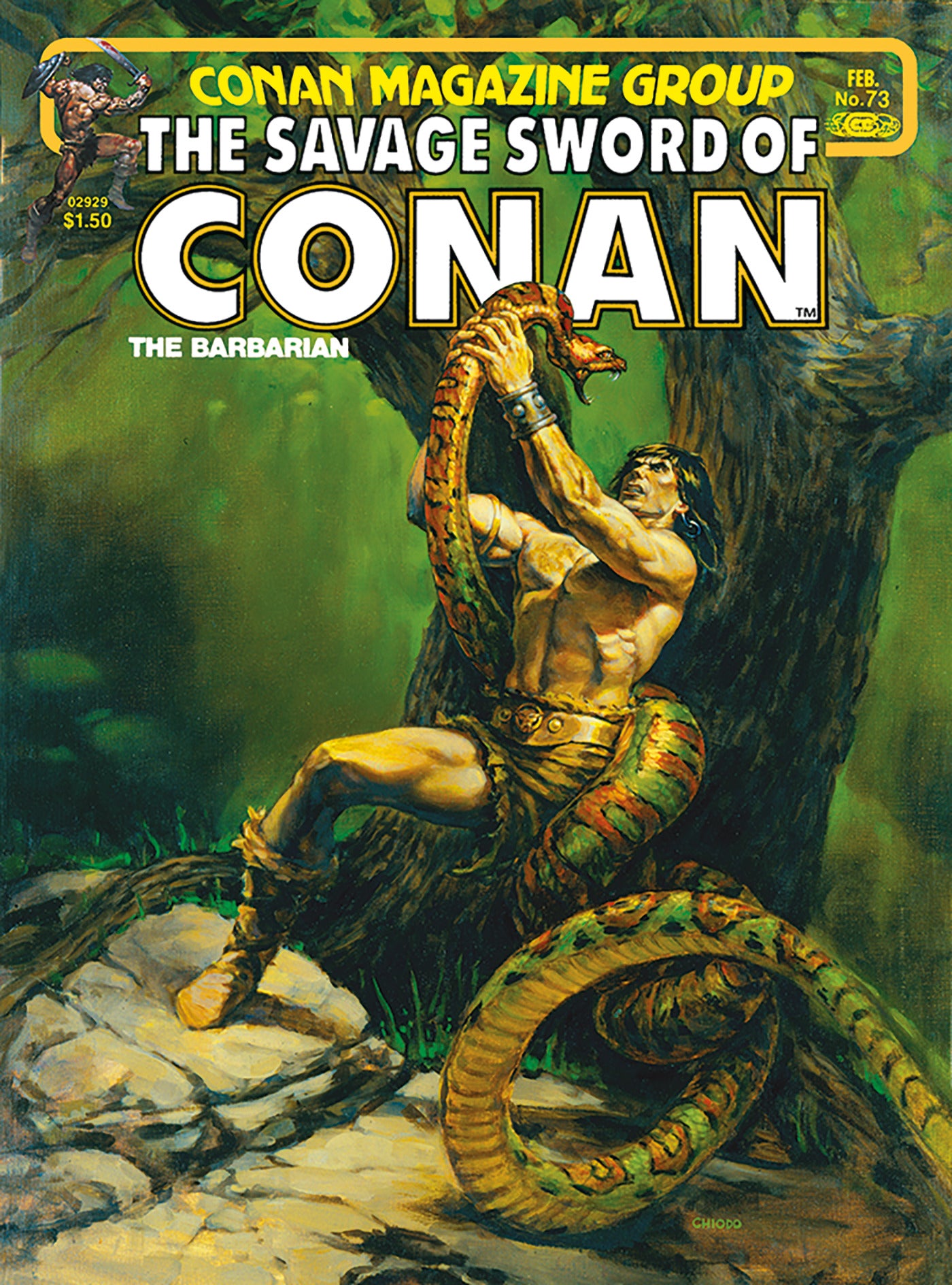 SAVAGE SWORD OF CONAN THE ORIGINAL COMICS OMNIBUS HARDCOVER VOL 06 DIRECT MARKET EDITION JOE CHIODO CVR 
