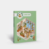 CUTE N COZY STICKER THERAPY FLOWER SHOP TP