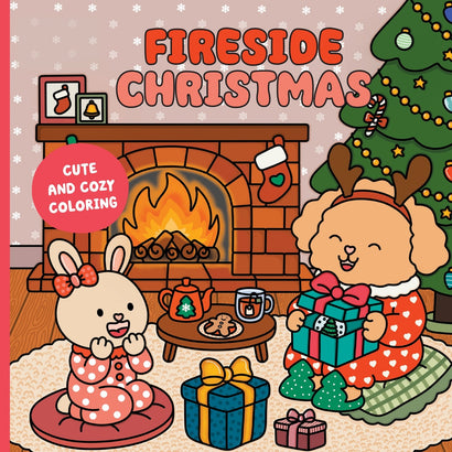 FIRESIDE CHRISTMAS TP A CUTE & COZY COLORING BOOK