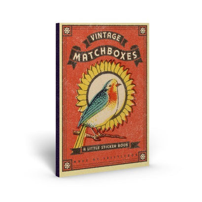VINTAGE MATCHBOXES TP A LITTLE STICKER BOOK