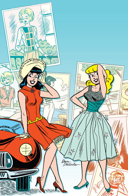 ARCHIE COMICS 85TH ANNIVERSARY PRESENTS BETTY & VERONICA FASHION PAGES (ONE-SHOT) CVR D DAN DECARLO FOIL FULL ART VAR